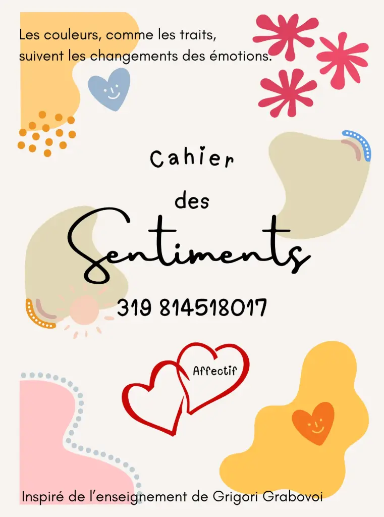 Cahier des Sentiments